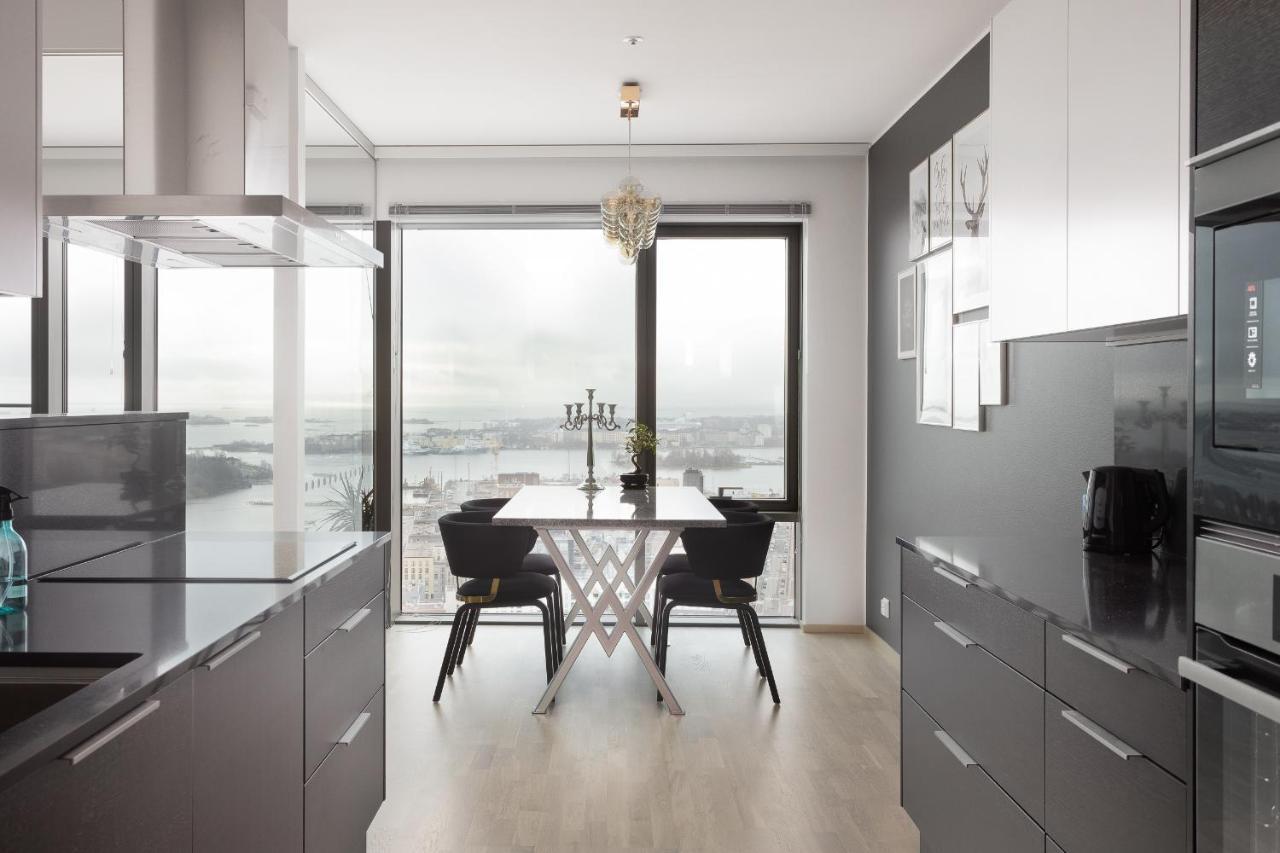 Sky View-27Th Floor Modern Apartment Kids Welcome Helsinki Exterior foto